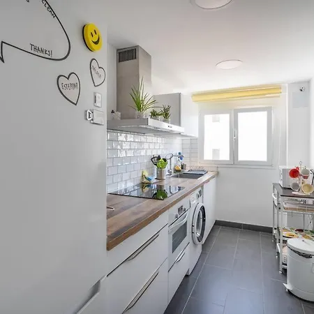 דירה Ar1 Bright With Beautiful Sea Views אסטפונה